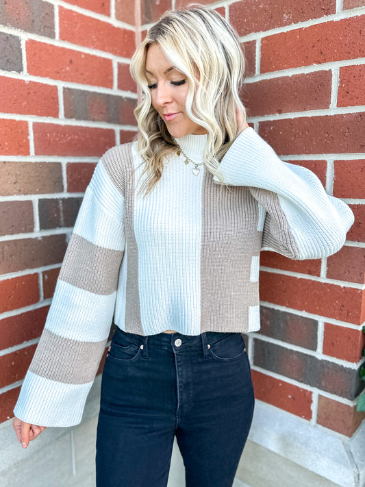 Caroline Color Block Sweater