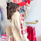 Ohio State Homefield Lantern Sleeve Crew | Gameday Social Apparel Co.®