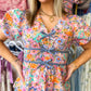 Blossom Breeze Tie Blouse