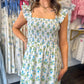 Meadow Bloom Midi Dress