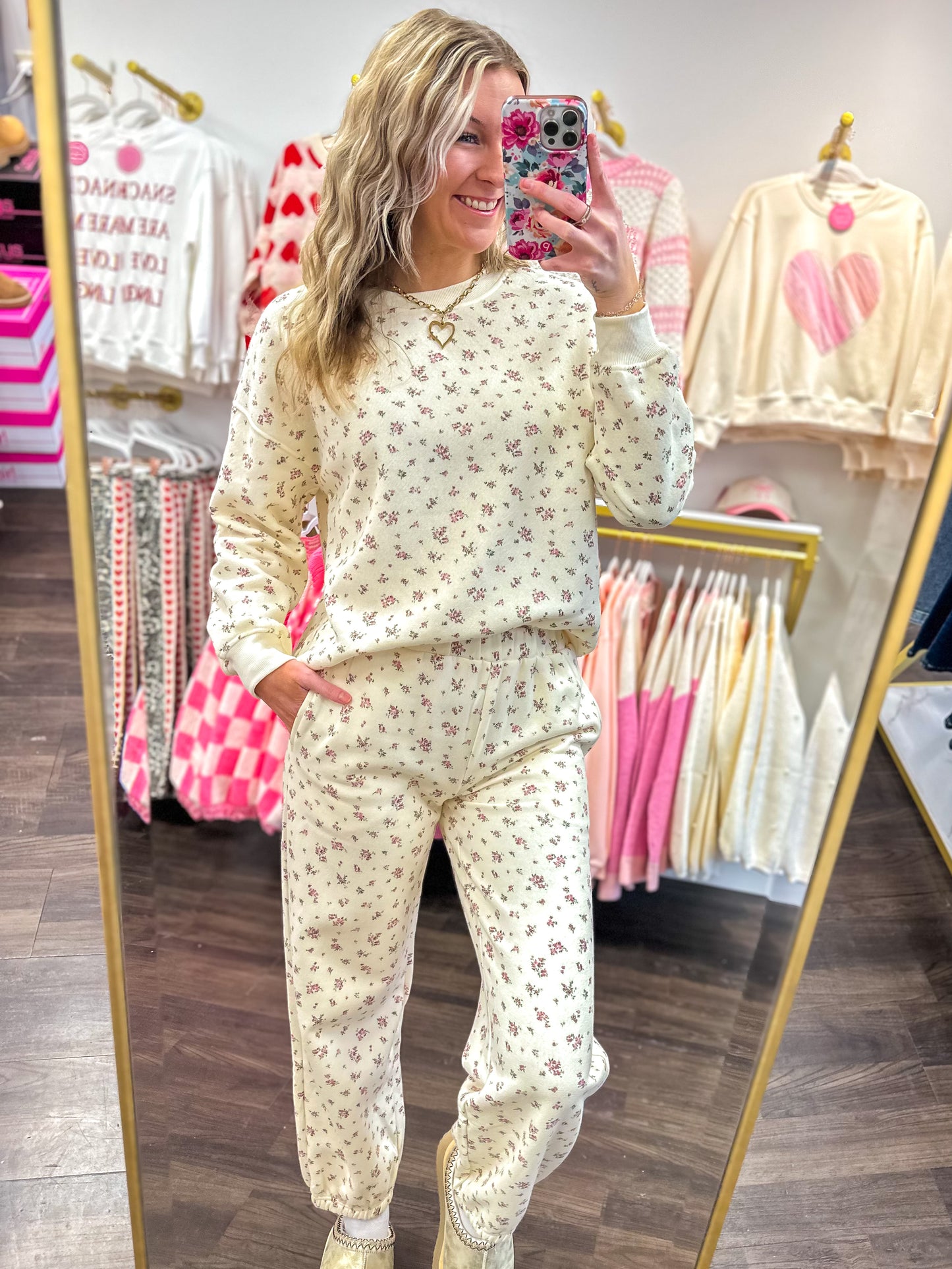 Bloom Babe Jogger Set