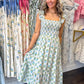 Meadow Bloom Midi Dress