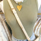 Chic Gold Studded Westlyn Bum Bag - Cream