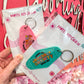 Sorry My Social Anxiety Says No Keychain
