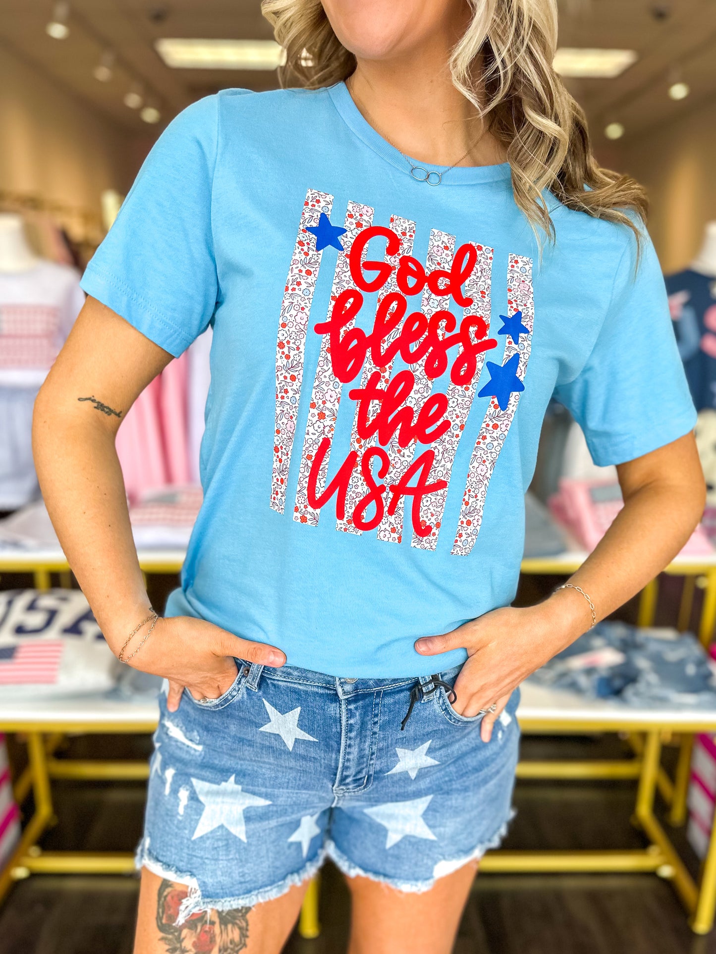 God Bless The USA Graphic Tee