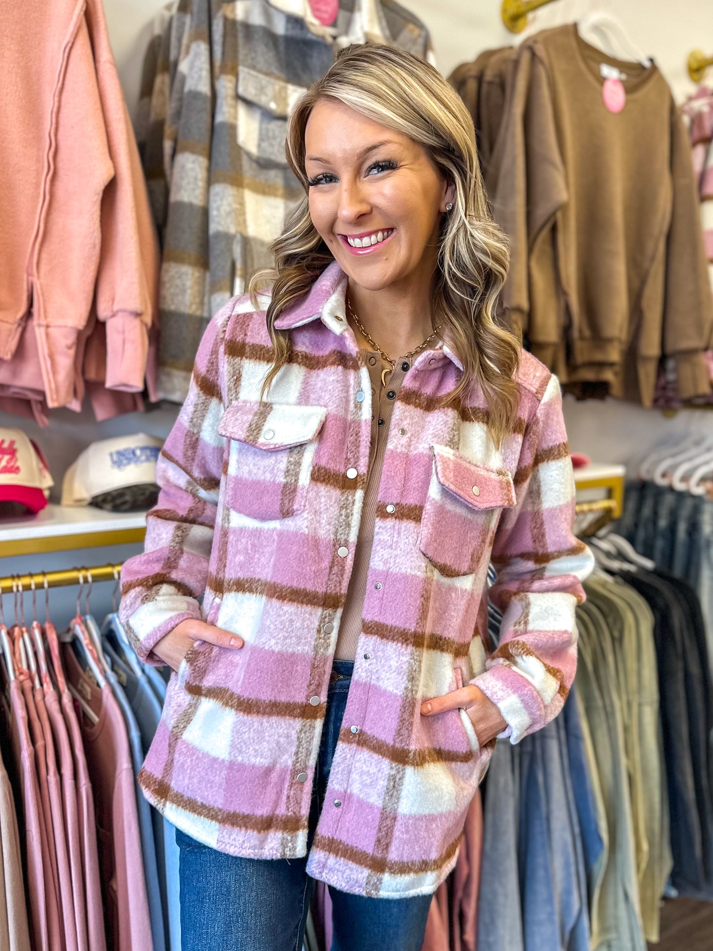 Winter Haven Plaid Shacket