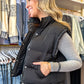 Mallory Mock Neck Puffer Vest