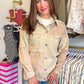Chloe Corduroy Color Block Shacket