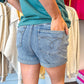 Peyton High Waist Pocket Detail Judy Blue Shorts
