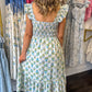 Meadow Bloom Midi Dress