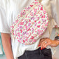 Jolie Puffer Belt Bag - Pink Floral