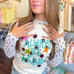 Delilah Dot Mesh Top