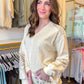 Leighton Lace Mix Top
