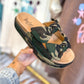 CORKY'S: Lil Bit Knotty Sandals - Camo