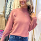 Monroe Mock Neck Sweater