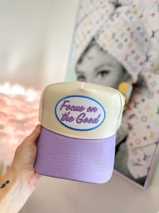 Focus On The Good - Vintage Trucker Hat