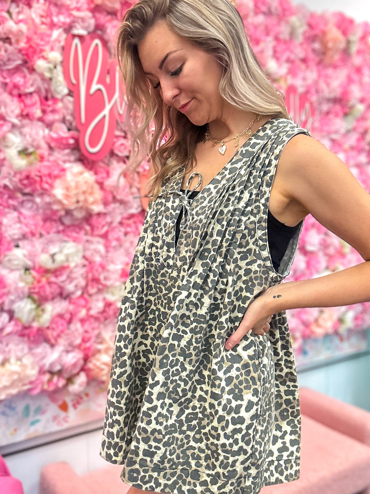 The Fierce Edit Denim Romper