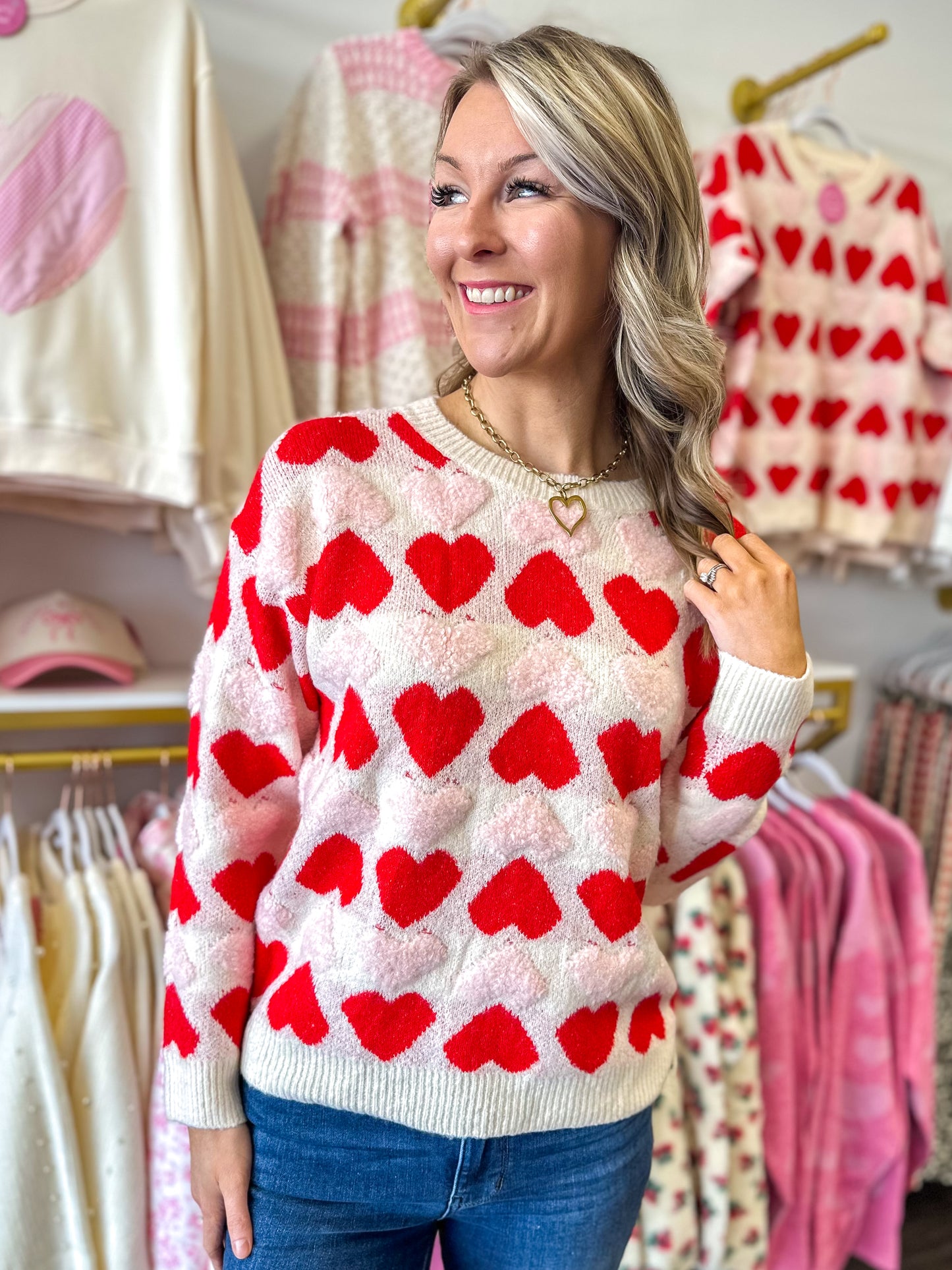 All My Love Heart Sweater