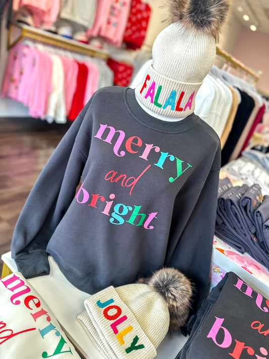 Fa La La Knit Pom Hat