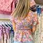 Blossom Breeze Tie Blouse