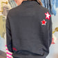 Ohio State All Over Scatter Oversized Funnel Neck | Gameday Social Apparel Co.®