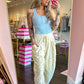 Wildflower Weekend Barrel Pants - Butter Yellow