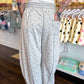 Wildflower Weekend Barrel Pants - Heather Grey