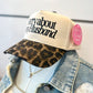 Sorry About My Husband - Cheetah Vintage Trucker Hat