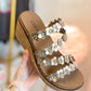 CORKY'S: Let's Be Friends Gold Floral Wedge