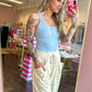Wildflower Weekend Barrel Pants - Butter Yellow