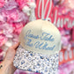 Jesus Take The Wheel Floral Trucker Hat