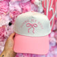Doing My Best - Pink Vintage Trucker Hat