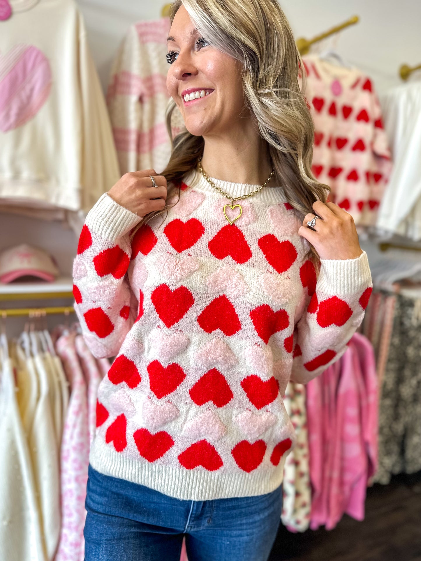 All My Love Heart Sweater