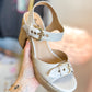 CORKY'S: Daddy's Money Chunky Block Heel - Ivory