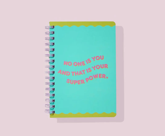 "Super Power" Spiral Notebook