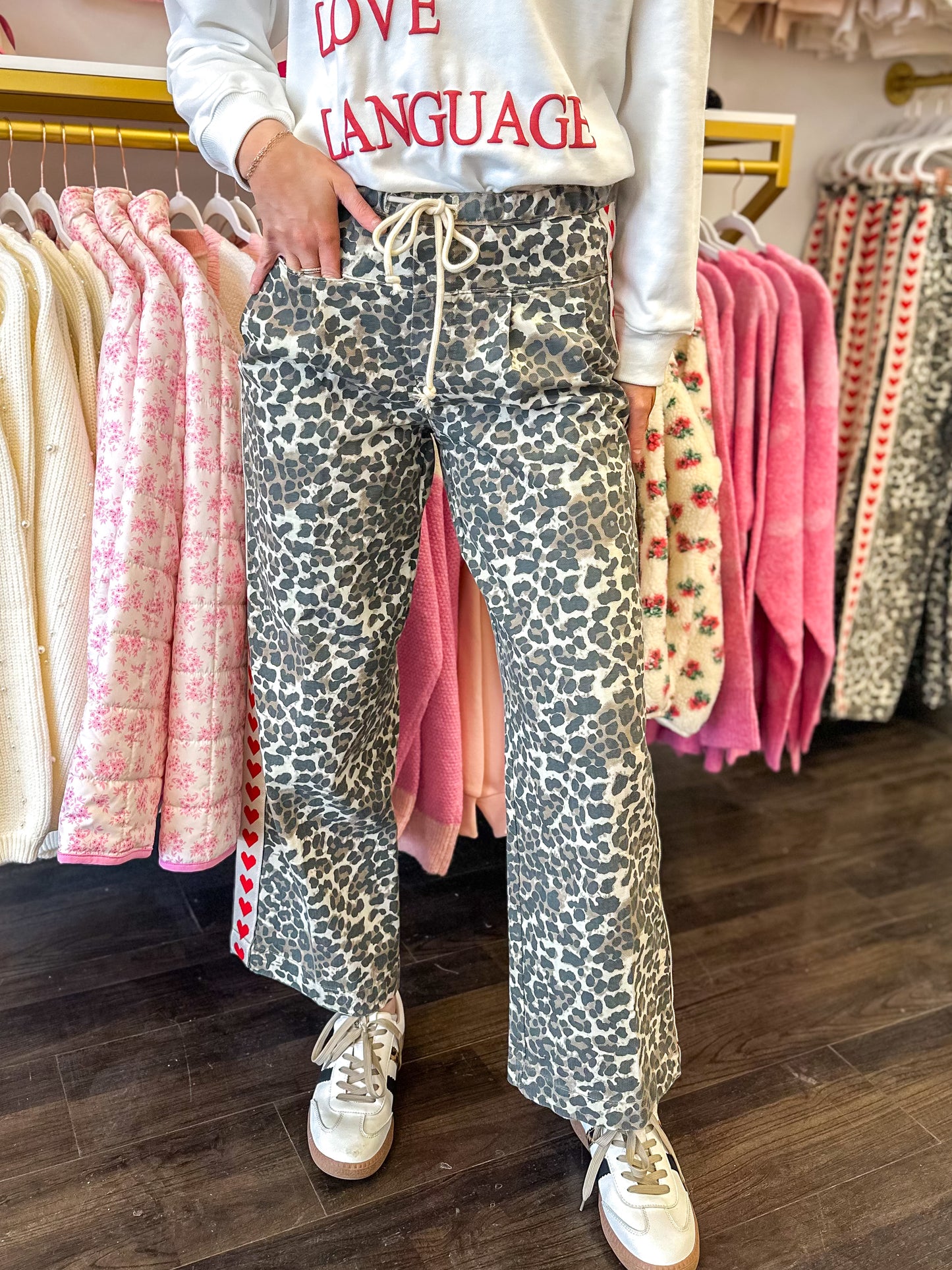 Wild At Heart Wide Leg Pants