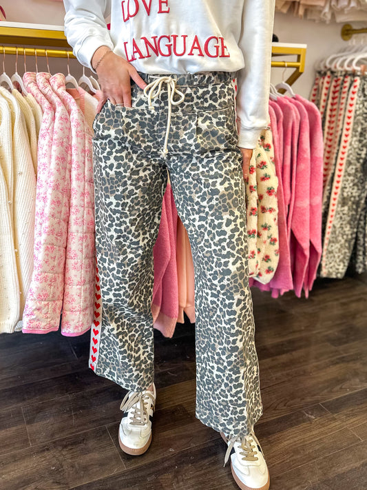 Wild At Heart Wide Leg Pants