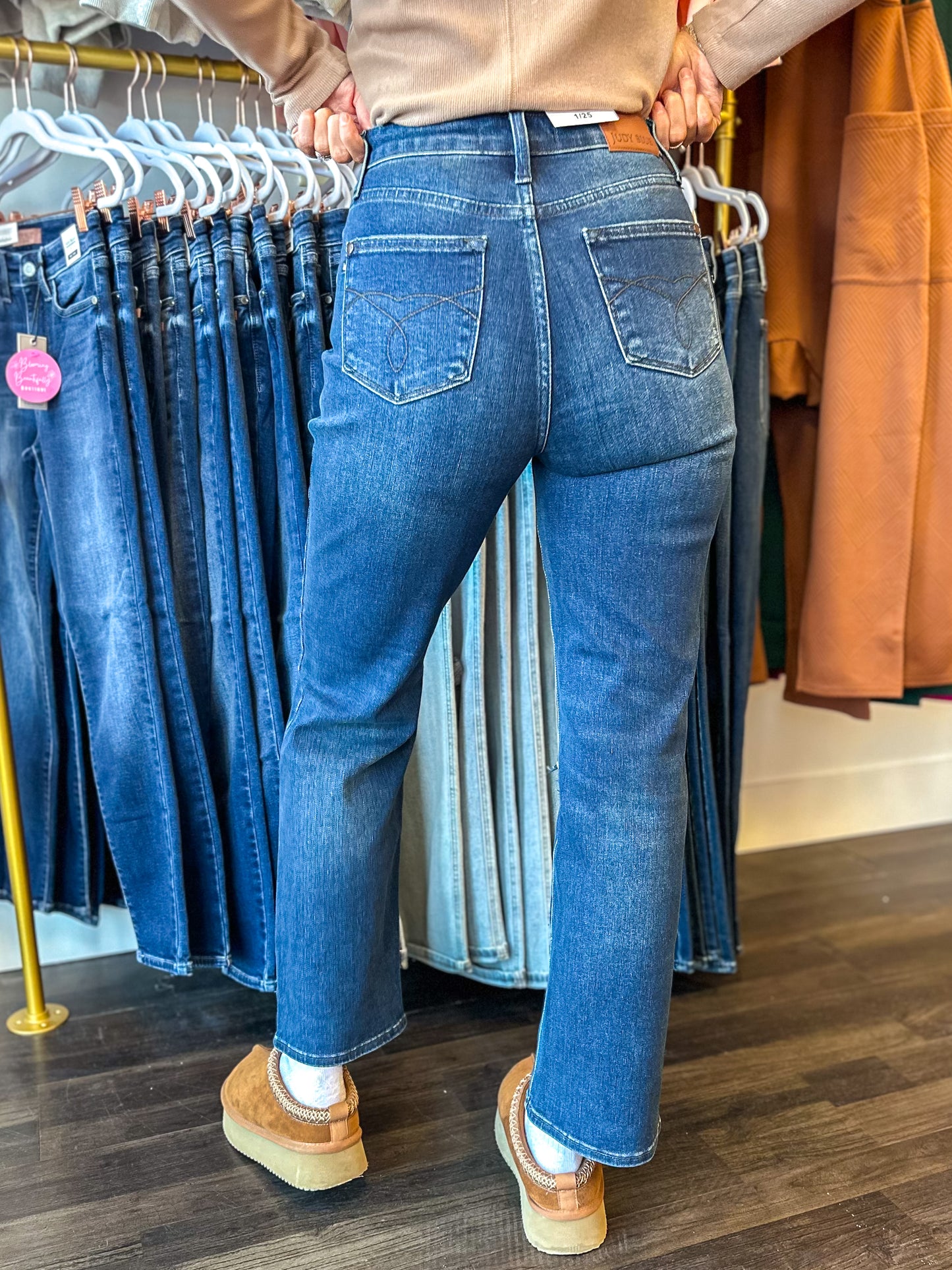 Rylie Ripped Dad Style Judy Blue Jeans