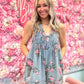 The Floral Edit Denim Romper