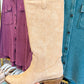 CORKY'S: City Slicker Boots - Sand Faux Suede