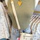 Chic Gold Studded Westlyn Bum Bag - Cream