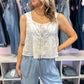 Reese Ruffle Tie Top