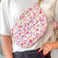 Jolie Puffer Belt Bag - Pink Floral