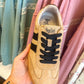 CORKY'S: Heads Up Camel Faux Suede Sneaker
