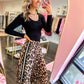 Leopard Luxe Wide Leg Pants