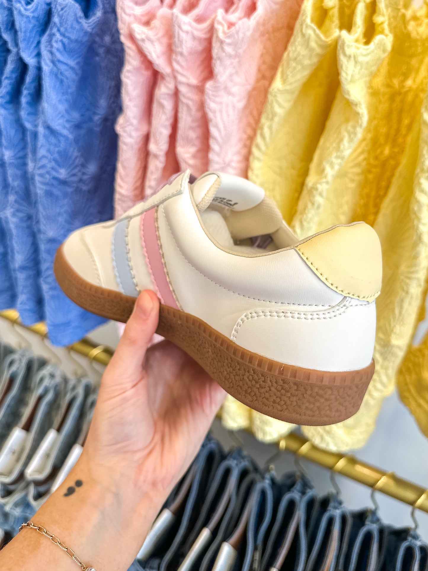CORKY'S: Heads Up Pastel Combo Sneaker