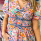 Blossom Breeze Tie Blouse
