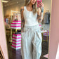 Wildflower Weekend Barrel Pants - Heather Grey