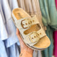 CORKY'S: She's Spicy Sandals - Cognac