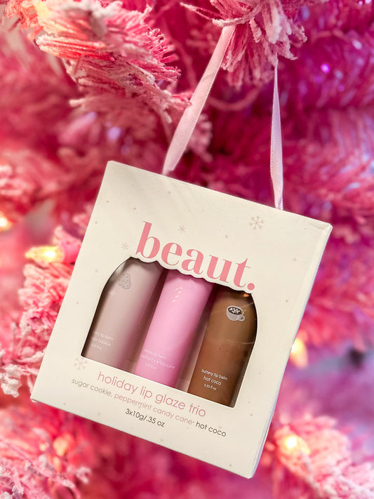 Holiday Lip Glaze Trio